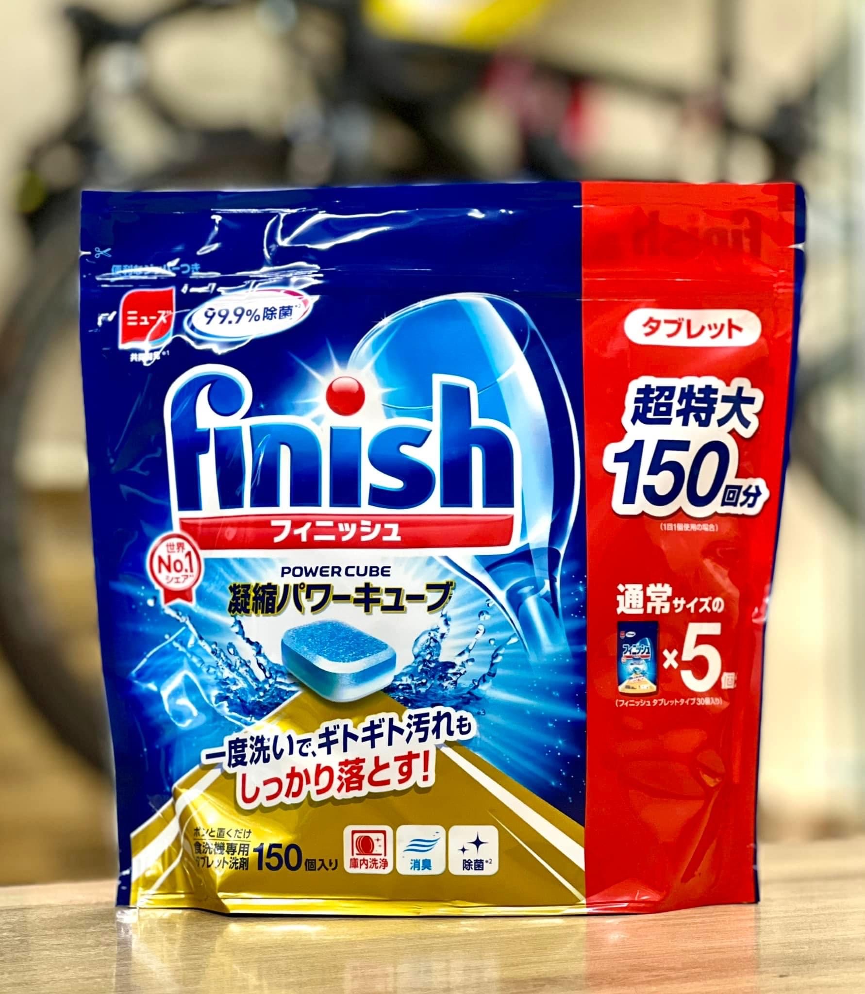 Viên rửa bát Finish cho máy rửa bát 150 viên